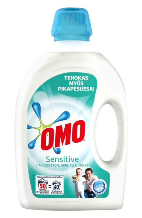 Omo laundry detergent sensitive 2L