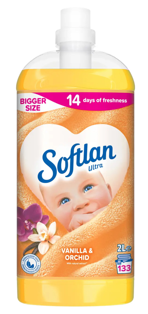 Softlan Fabric softener Softlan Ultra Vanilla & Orchid 2L