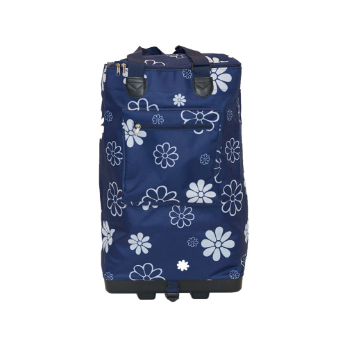 Alezar Trolley Blue/Flowers (2 wheels) 56*18*34 cm