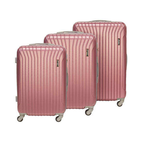 Alezar Melville Travel Bag Set Pink (20