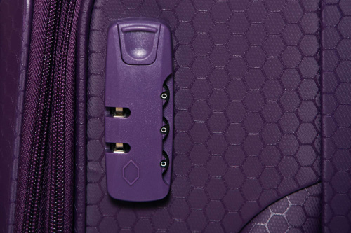 Alezar Pyramid Travel Bag Set Violet/Pink (20