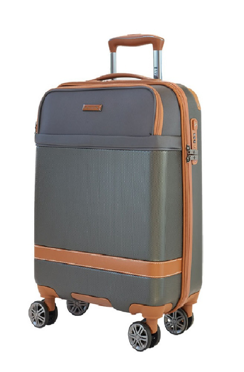 Alezar Lux Spirit Travel Bag Gray/Brown 24