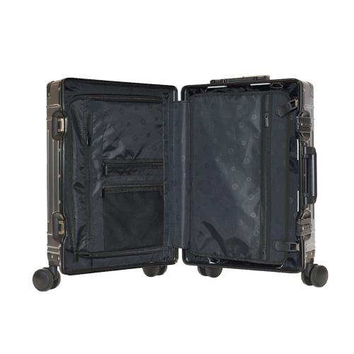 Alezar Lux Aluminium Travel Bag Gray 24
