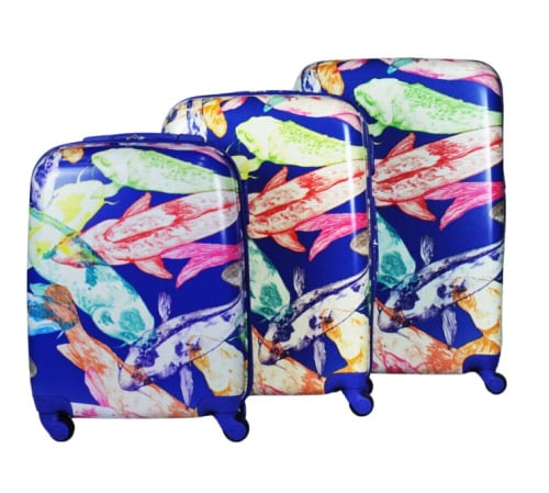 Alezar Suitcase set, Fish 3 pcs (20