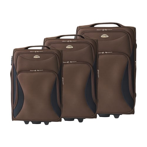 Atma Suitcase Set Brown/Black (20