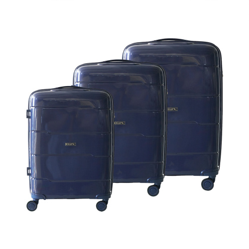 Alezar Lux Suitcase set 3 pcs, Blue (20