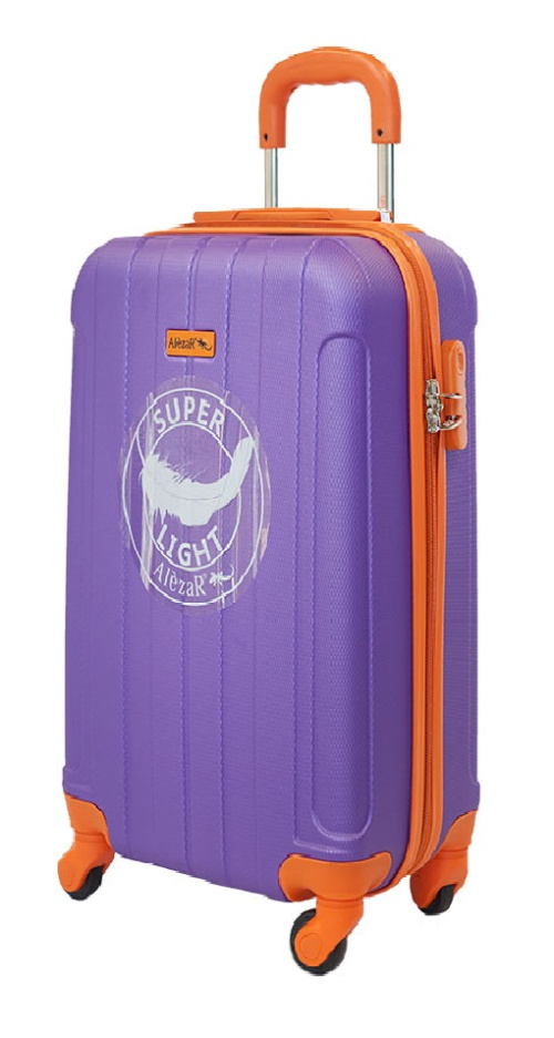 Alezar Control Travel Bag Set Violet/Orange (20
