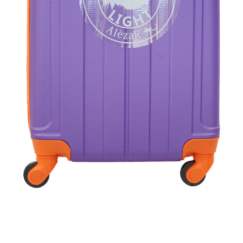 Alezar Control Travel Bag Set Violet/Orange (20
