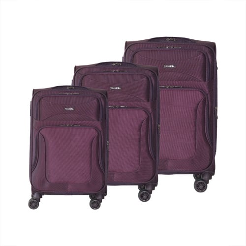 Alezar Suitcase set Purple (20