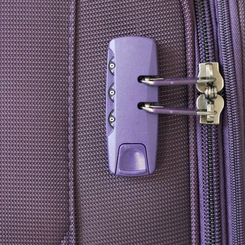 Alezar Suitcase Purple 24