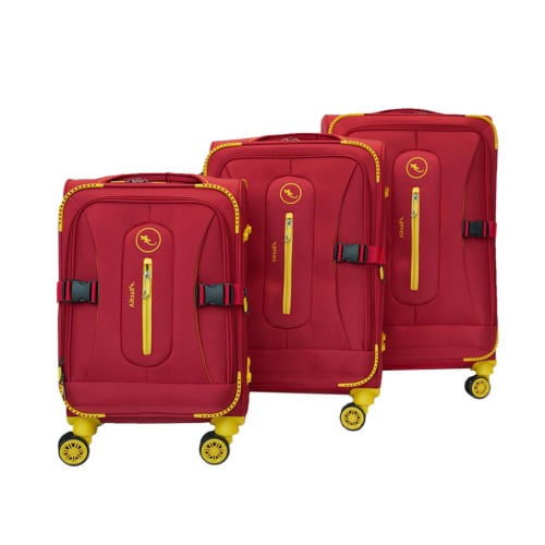 ALEZAR Travel Bag Red/Yellow (20