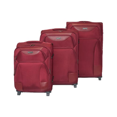 ALEZAR Travel Bag Red 2 wheels (20