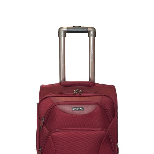 ALEZAR Travel Bag Red 2 wheels 24