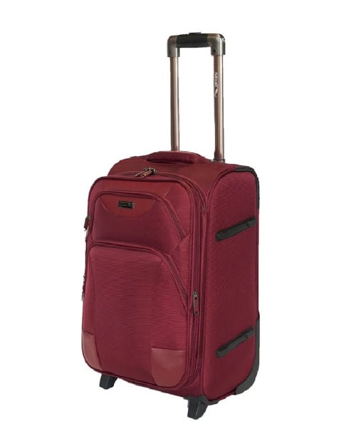 ALEZAR Travel Bag Red 2 wheels 24