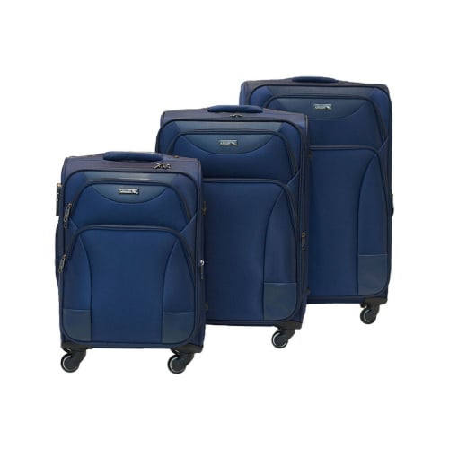 Alezar Lux Grand Travel Bag Set Dark Blue (20