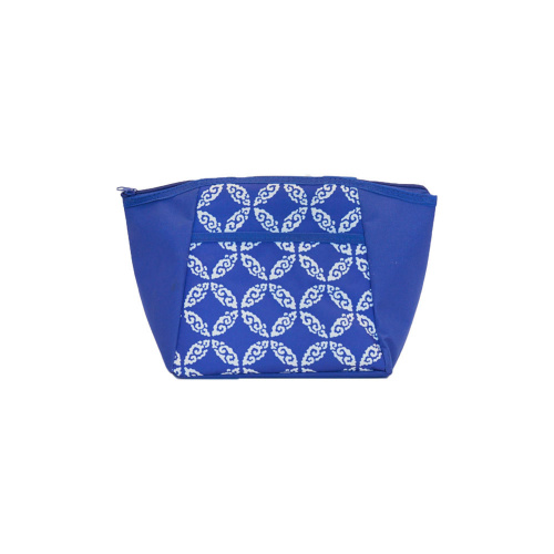 Cooler Bag Blue/White 24*36 cm
