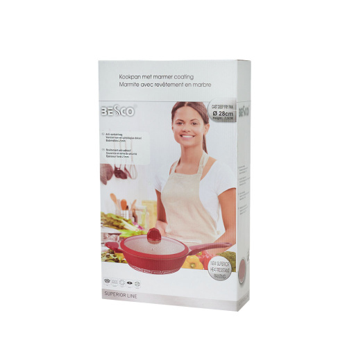 Besco Cast Deep Fry Pan 28*7,5   4,5 Mm