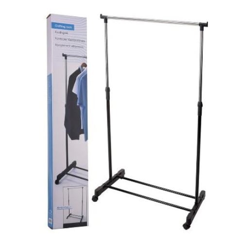 Clothes rack with 4 wheels
