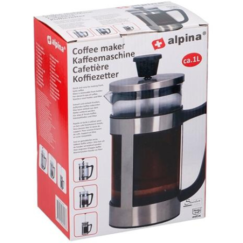 Alpina Coffee Maker 10x23cm 1 ltr