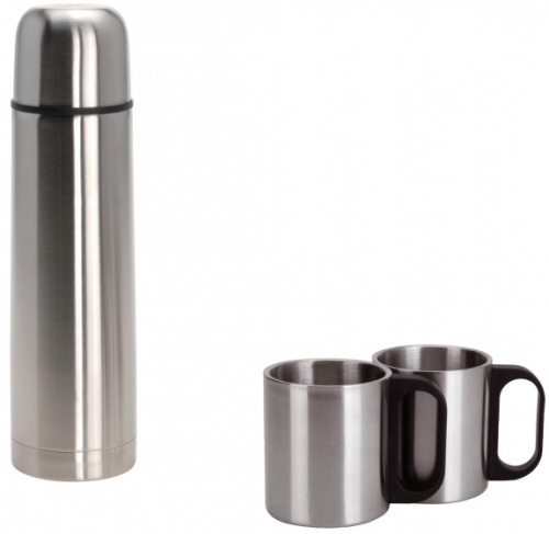 Thermoset 1 liter stainless steel silver 3-piece