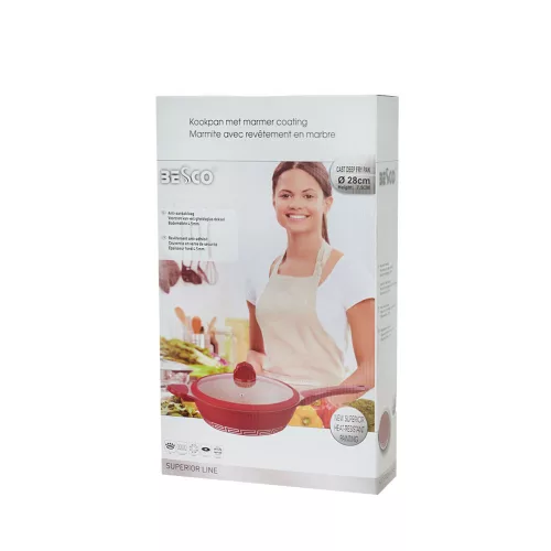 Besco Cast Deep Fry Pan 28*7,5   4,5 Mm