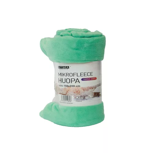 Blanket fleece 150 * 200 cm, green