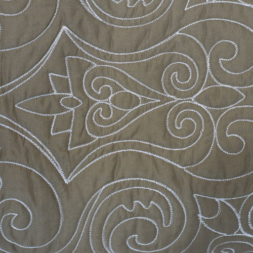 Atma blanket/pillow-set (dark brown)