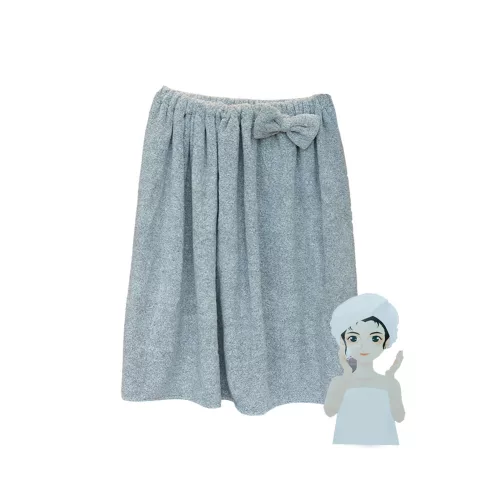 Atma Bamboo Bath Skirt pink/gray