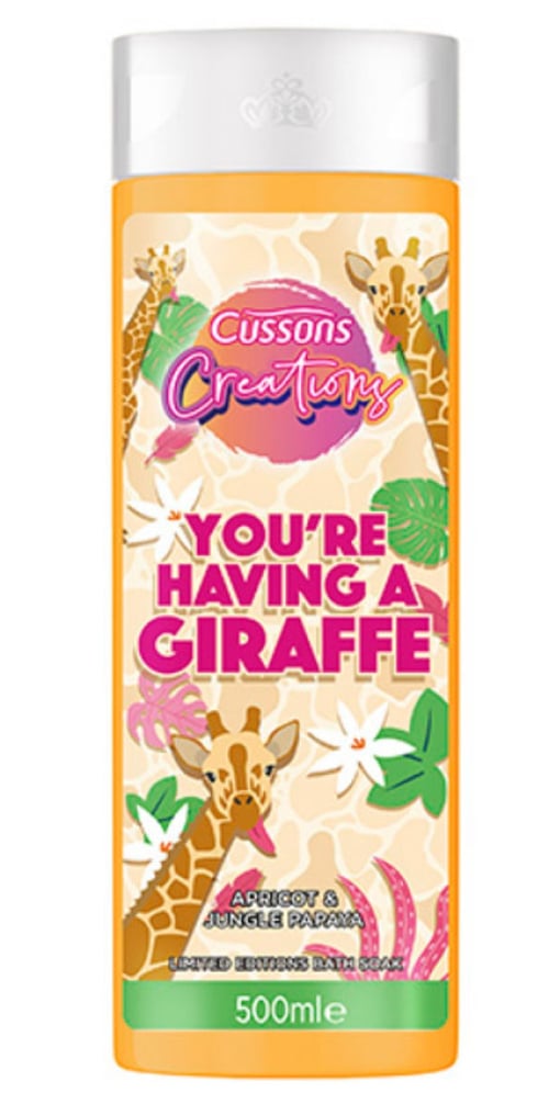 Cussons Creations Having A Giraffe Bath 500ml