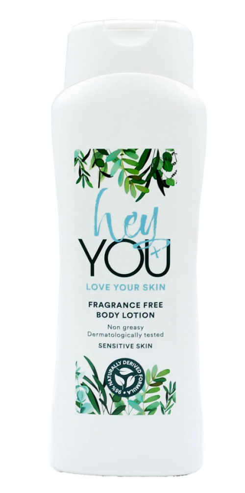 Hey You Body Lotion Fragrance Free 400ml