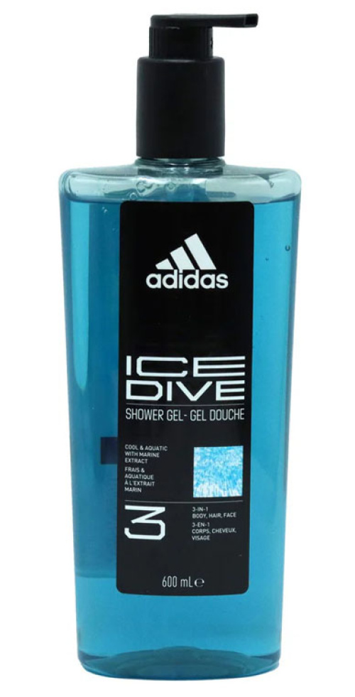 Adidas Ice Dive Shower Gel 600ml