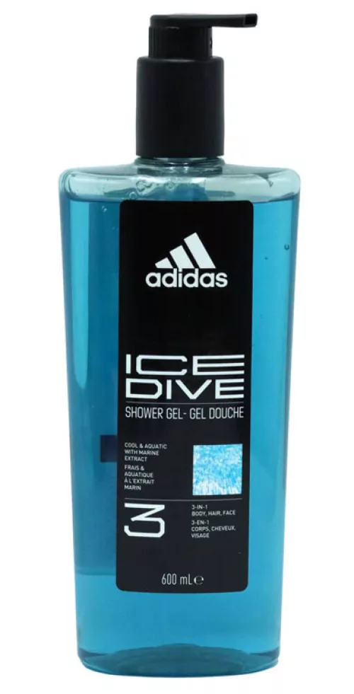 Adidas Ice Dive Shower Gel 600ml