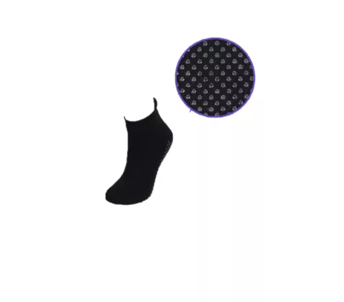 Alezar non slip socks, black 35-38