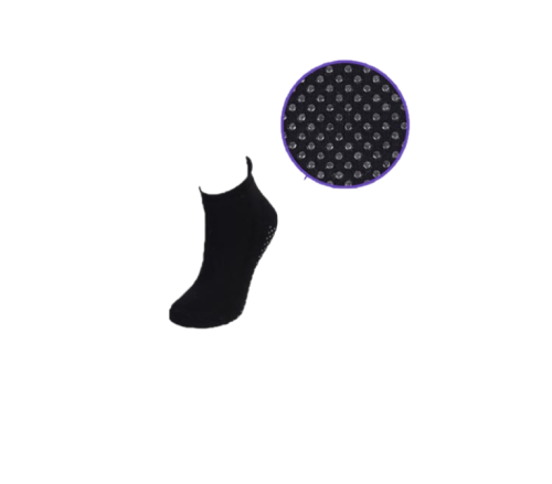 Alezar non slip socks, black 43-46