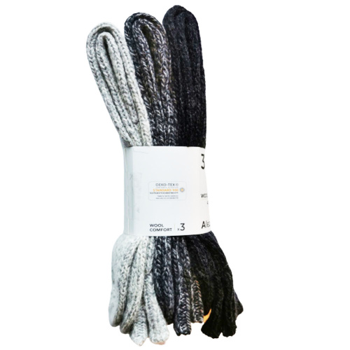 Alezar Men's socks 3 pcs, wool comfort - 43-46