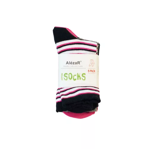 AlezaR Cotton Kid's Socks 5 pairs,size 27-30