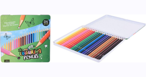 Coloured Pencils 24 pcs