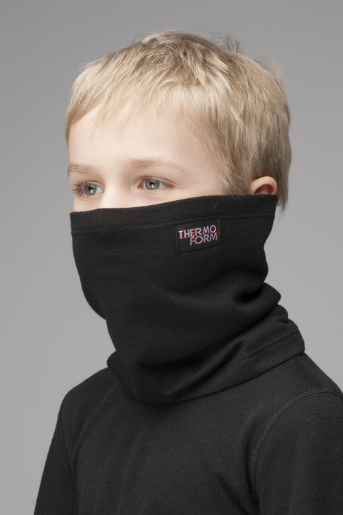 TF Kid's Ski Mask Black, 4-6 years