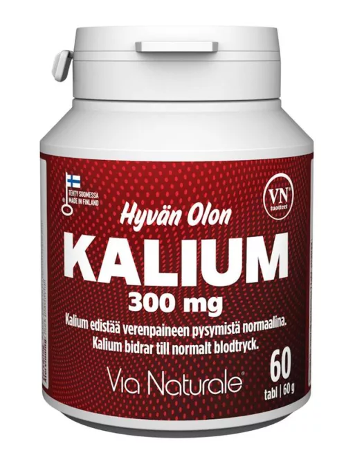 Hyvän Olon Potassium 60 tablets 60g