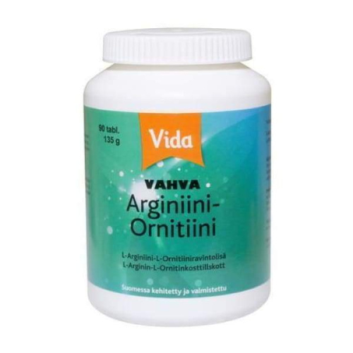 Vida Strong Arginine Ornithine 90 pills