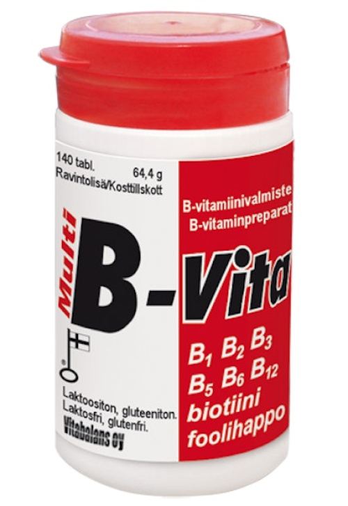Multi B-Vita B-vitamin supplement 64.4 g 140 capsules