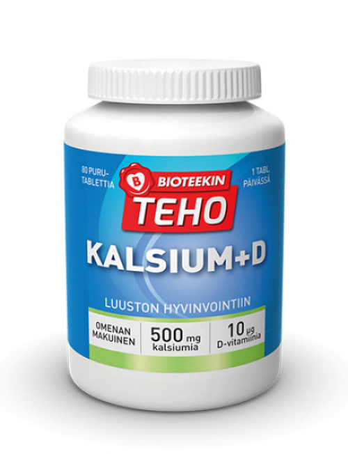 TEHO Calcium + D, 80 pills