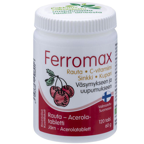 Ferromax Iron +C, zinc, copper 120 tab