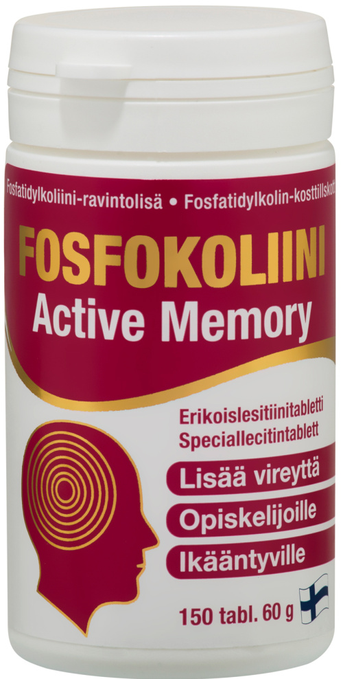 Fosfokoliini Active Memory 150 tabl 60g