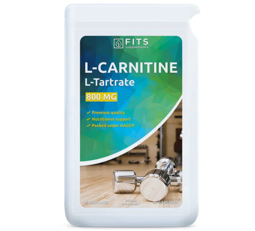 L-Carnitine L-Tartrate 800mg 90 capsules