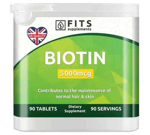 Biotin 5000mcg 90 tablets