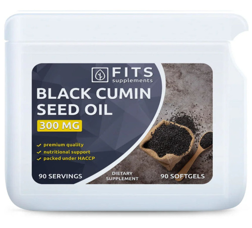 Black Cumin Oil 300mg 90 softgels