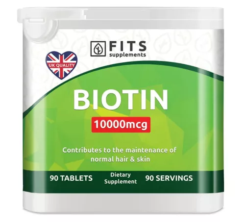 Biotin 10,000mcg 90 tablets
