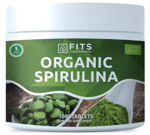 Organic Spirulina 1000 tablets