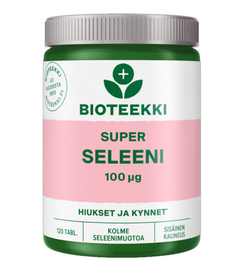 Bioteekki Super Selenium food supplement 120 tabl